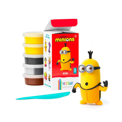 Set de 5 Potes de Arcilla para Modelar: Minions - Kevin