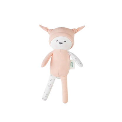 Peluche 100% Algodón Orgánico - Rosa