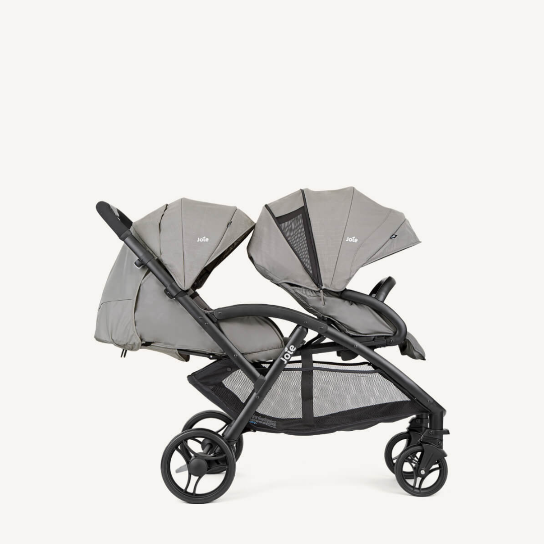 Coche Paseo Doble Evalite™ Dúo - Pebble