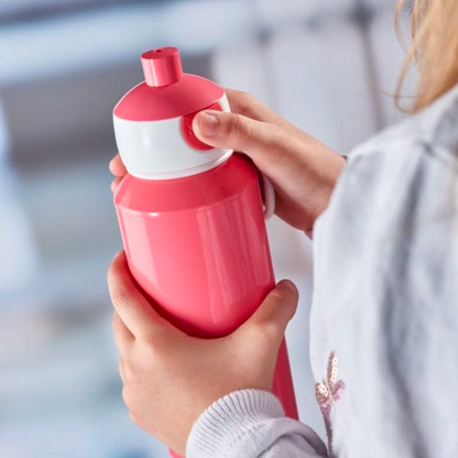 Lunch Box + Pop-Up Bottle Set - Pink