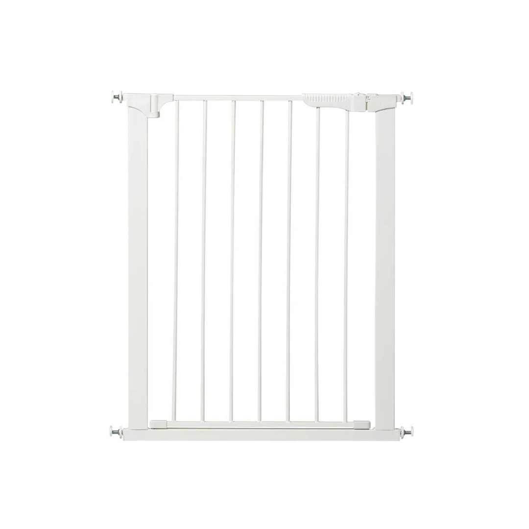 Puerta de Seguridad XL con Cierre Automático (74 - 120 cm) - Blanco