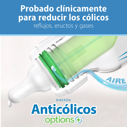 Pack de 3 Mamaderas Anticólicos - 250ml