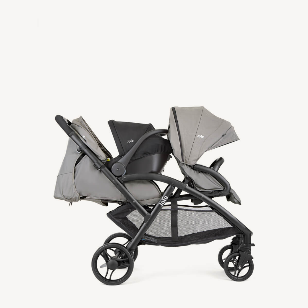 Coche Paseo Doble Evalite™ Dúo - Pebble