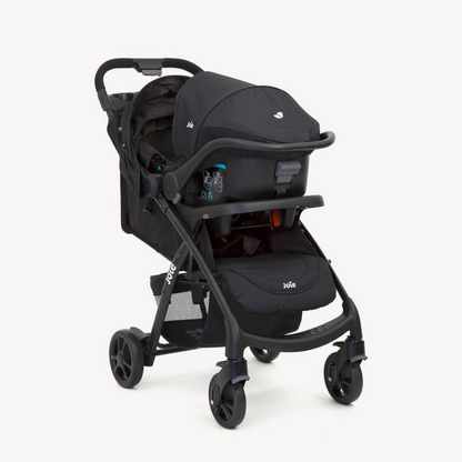 Travel System: Coche Muze™ LX + Silla Nido - Universal Black