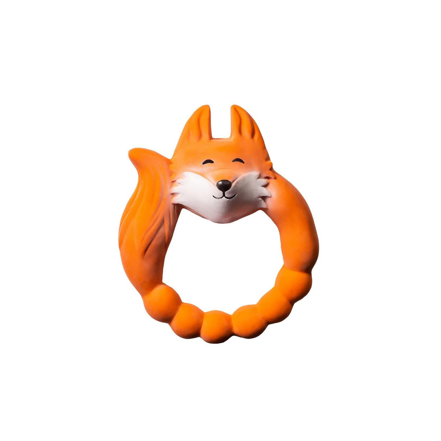 Teething Ring - Orange Fox