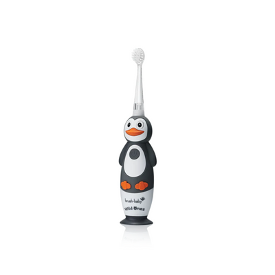 Cepillo de Dientes Eléctrico Recargable para Bebés y Niños WildOnes - Pingüino