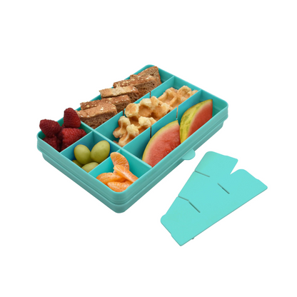 Caja Contenedora para Snacks  - Azul