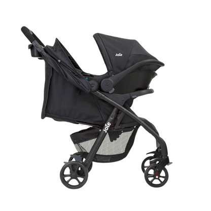 Travel System: Coche Muze™ LX + Silla Nido - Universal Black