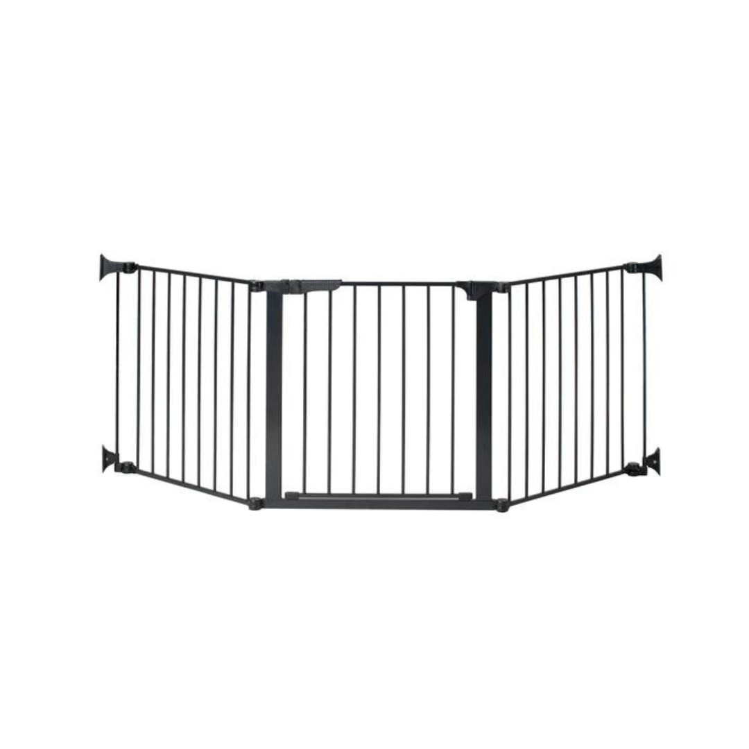 Puerta de Seguridad Autoconfigurable con Cierre Automático (210 cm) - Negro