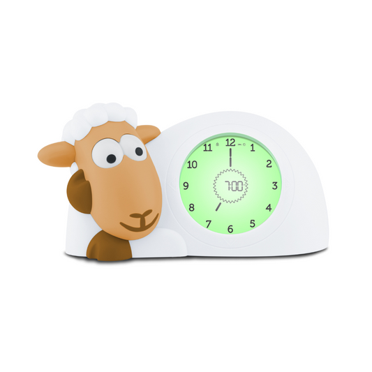 Reloj Educador de Sueño y Luz Noctuna para Niños - Sam The Sheep - Camel