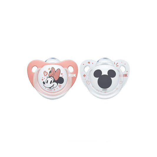 Pack of 2 Minnie Silicone Pacifiers