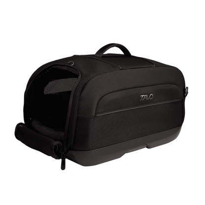 Transportador y Silla de Auto para Mascotas Dupree™ ISOFIX – Apto para Avión - Onyx | Tavo Pets