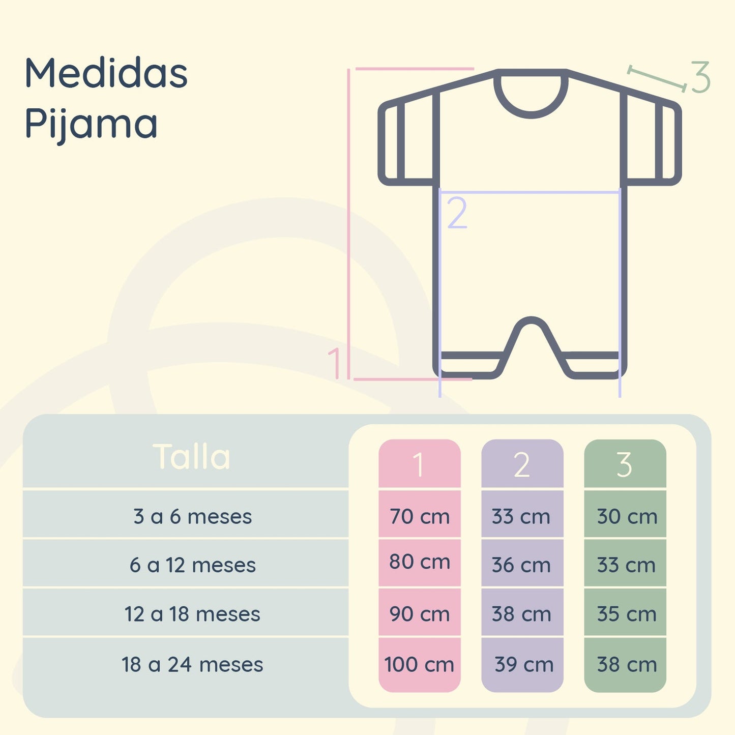 Pijama Suave para Bebés - Nubes | Bebesit