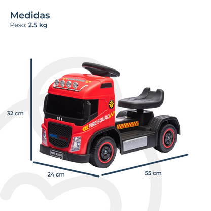 Correpasillo Caminador Camión - Bombero | Bebesit