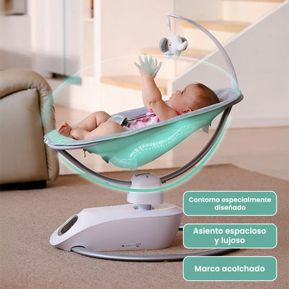 Momcozy CocoSway Columpio Eléctrico para Bebé con Movimiento 3D - MOMCOZY - Mini Nuts - Expertos en sillas de auto y coches de paseo