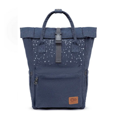 Moonpack Maternity and Stroller Backpack - Confetti Denim