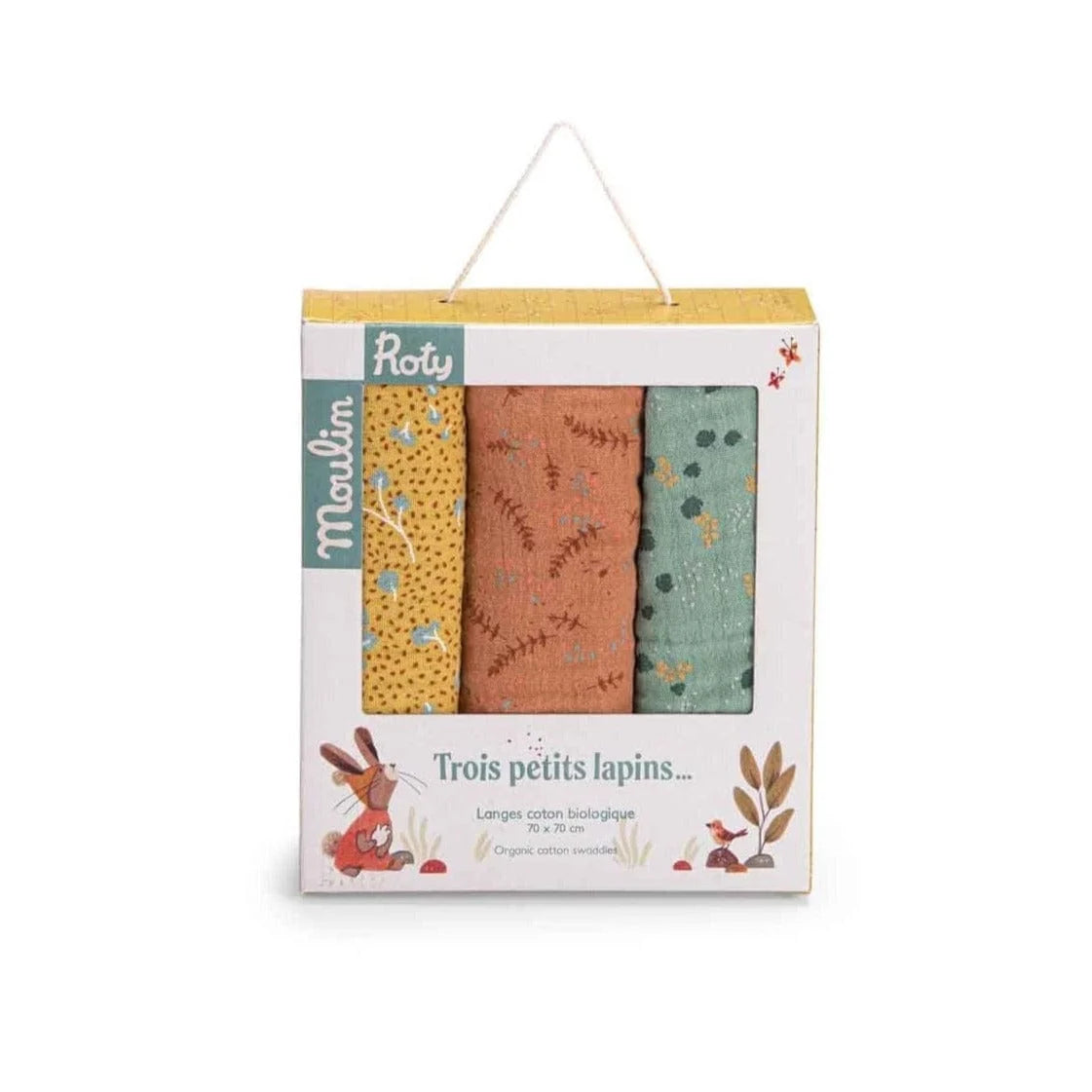 Juego de 3 Tutos Estampados | Moulin Roty