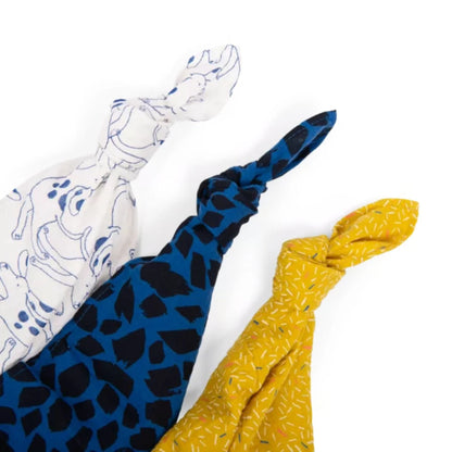 Juego de 3 Mantas Muselinas - Puce & Pilou | Moulin Roty