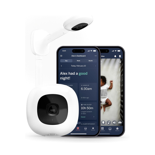 Monitor Inteligente para Bebé Nanit Pro + Soporte de Pared | Nanit