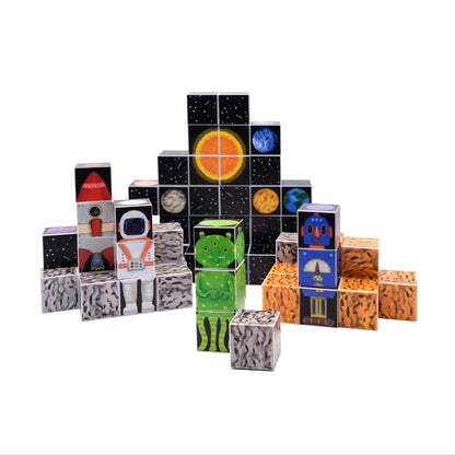 Imacube Space - 50 Piezas | Imanix