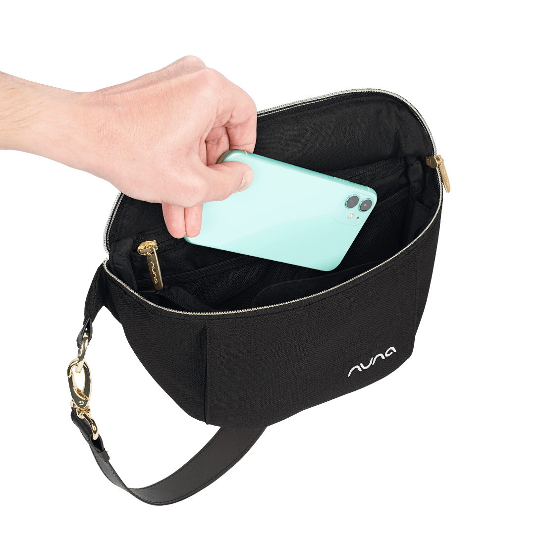Bolso para Coches y Bandolera - Caviar | Nuna