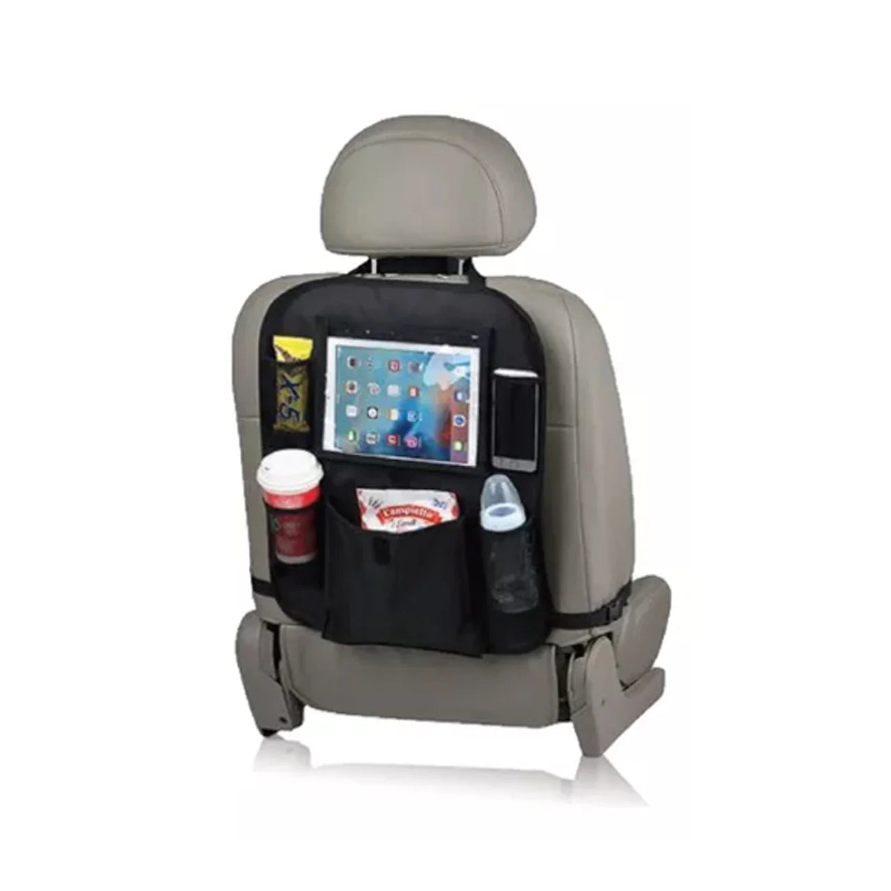 Protector de Respaldo para Asiento de Auto con Soporte para Tablet