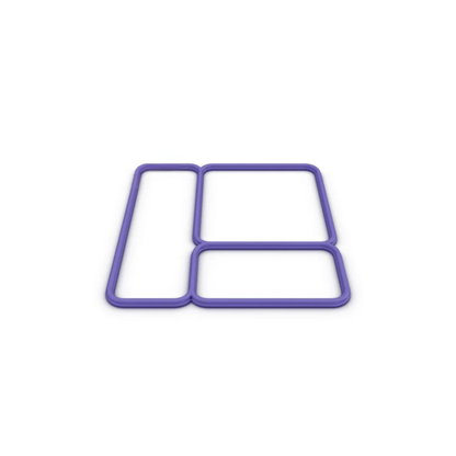 Sello de Tapa de Repuesto para Lonchera OmieBox® - Purple Plum | Omie
