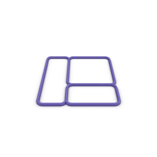 Sello de Tapa de Repuesto para Lonchera OmieBox® - Purple Plum | Omie