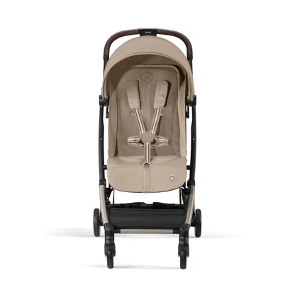 Travel System: Coche Orfeo + Silla Nido Aton G + Base G - Almond Beige