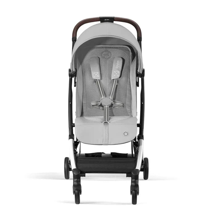 Travel System: Orfeo Stroller + Aton G Nido Chair + G Base - Moon Black 