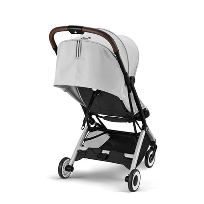 Travel System: Orfeo Stroller + Aton G Nido Chair + G Base - Moon Black 