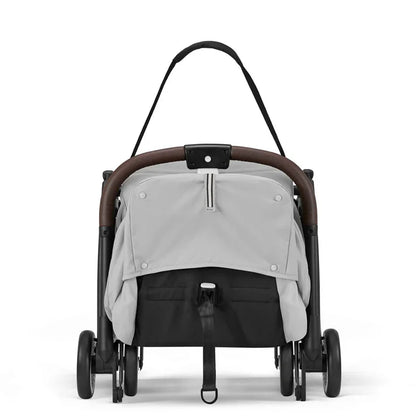 Travel System: Coche Orfeo + Silla Nido Aton G + Base G - Fog Grey