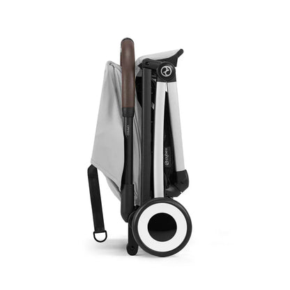 Travel System: Coche Orfeo + Silla Nido Aton G + Base G - Fog Grey