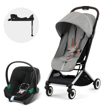 Travel System: Orfeo + Silla Aton S2 + Base