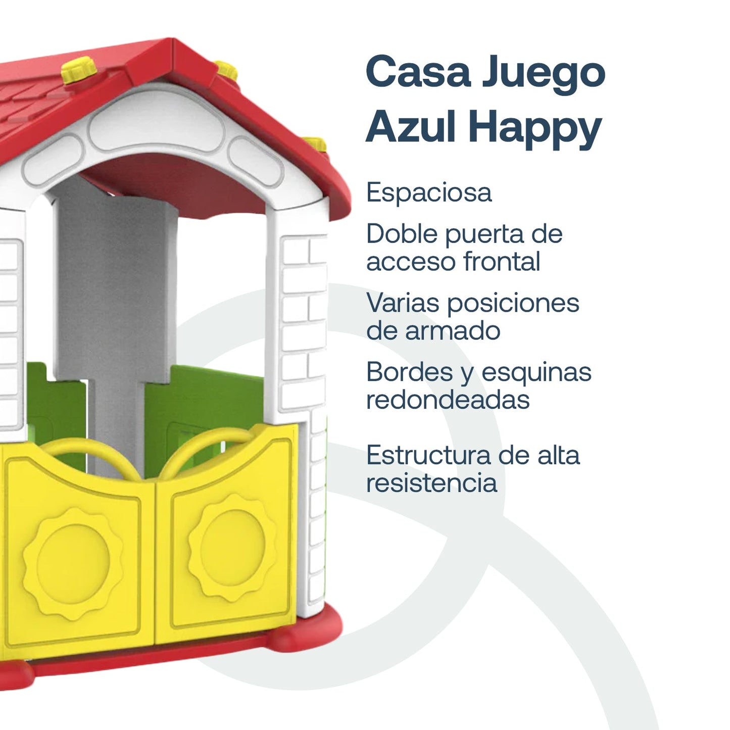 Casa Juego Happy - Azul | Bebesit