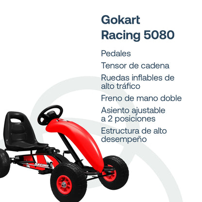 Go Kart a Pedales - Rojo | Bebesit