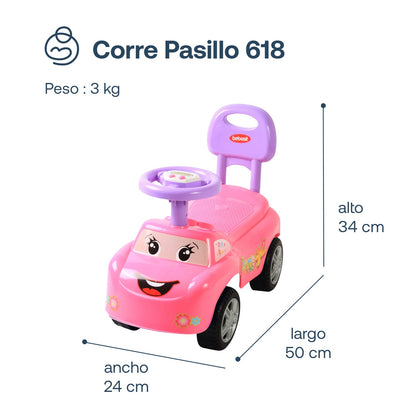 Correpasillo 618 - Rosa | Bebesit