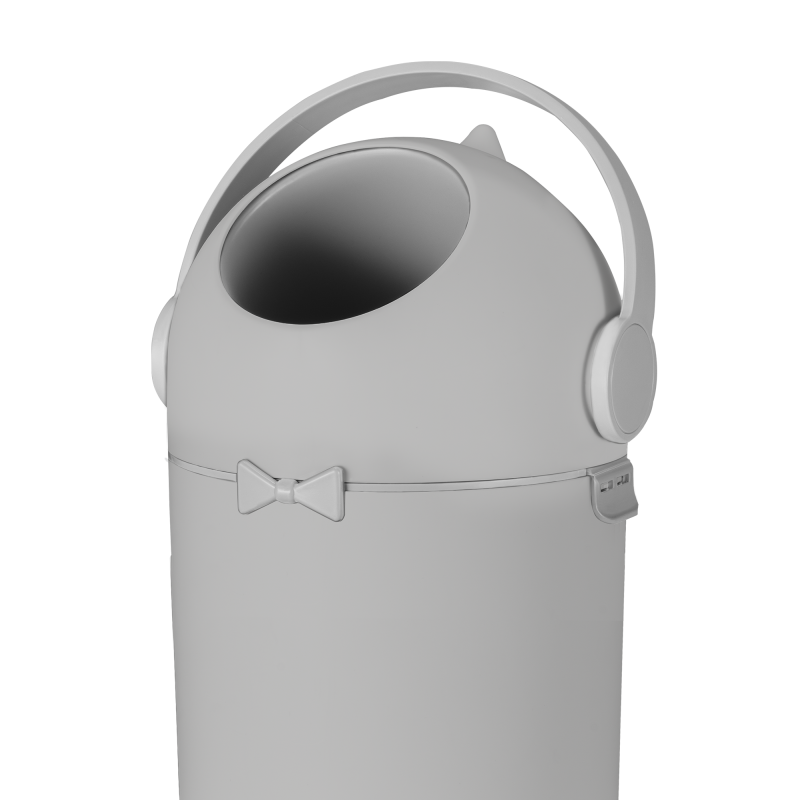 Basurero Contenedor de Pañales Purebin - Grey | Lionelo