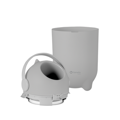 Basurero Contenedor de Pañales Purebin - Grey | Lionelo