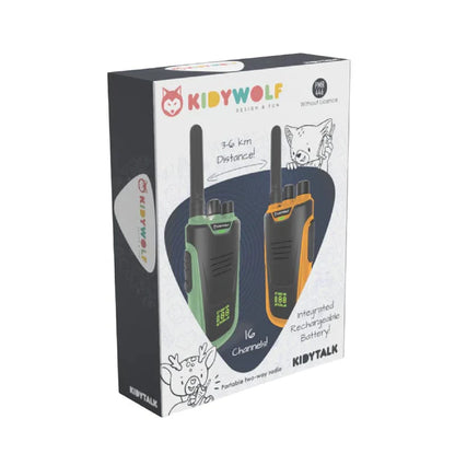 Walkie Talkie - Verde y Naranja | Kidywolf