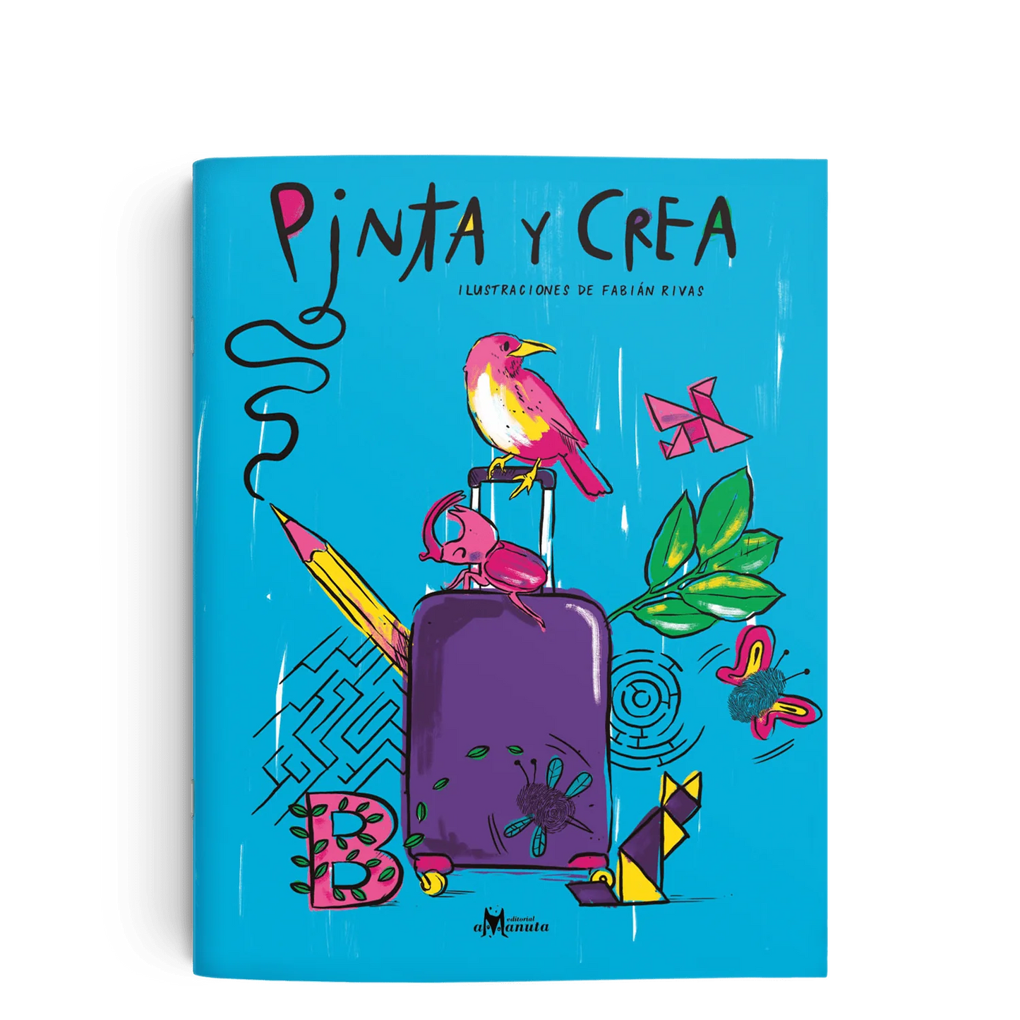 Libro para Colorear Pinta y Crea