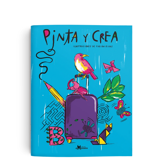 Libro para Colorear Pinta y Crea