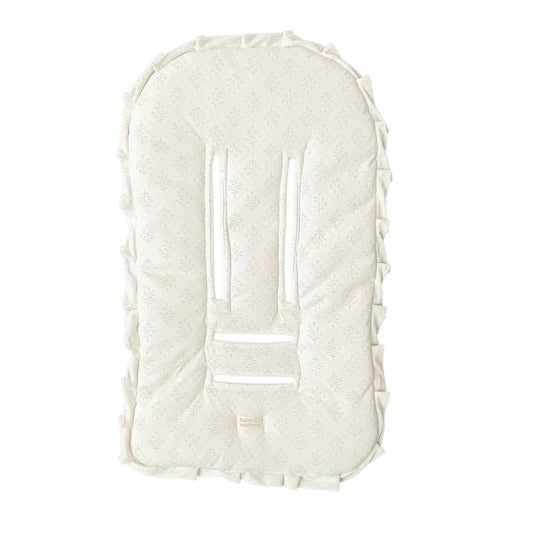 Protector Acolchado para Coche - Mosaico Vainilla | Baby Mattress