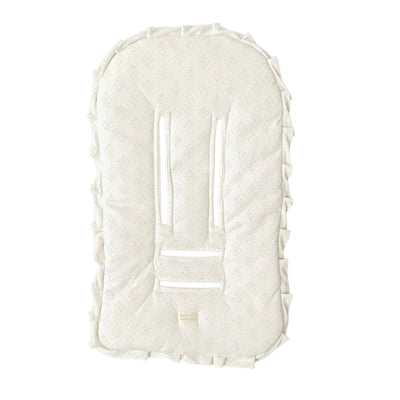 Protector Acolchado para Coche - Mosaico Vainilla | Baby Mattress