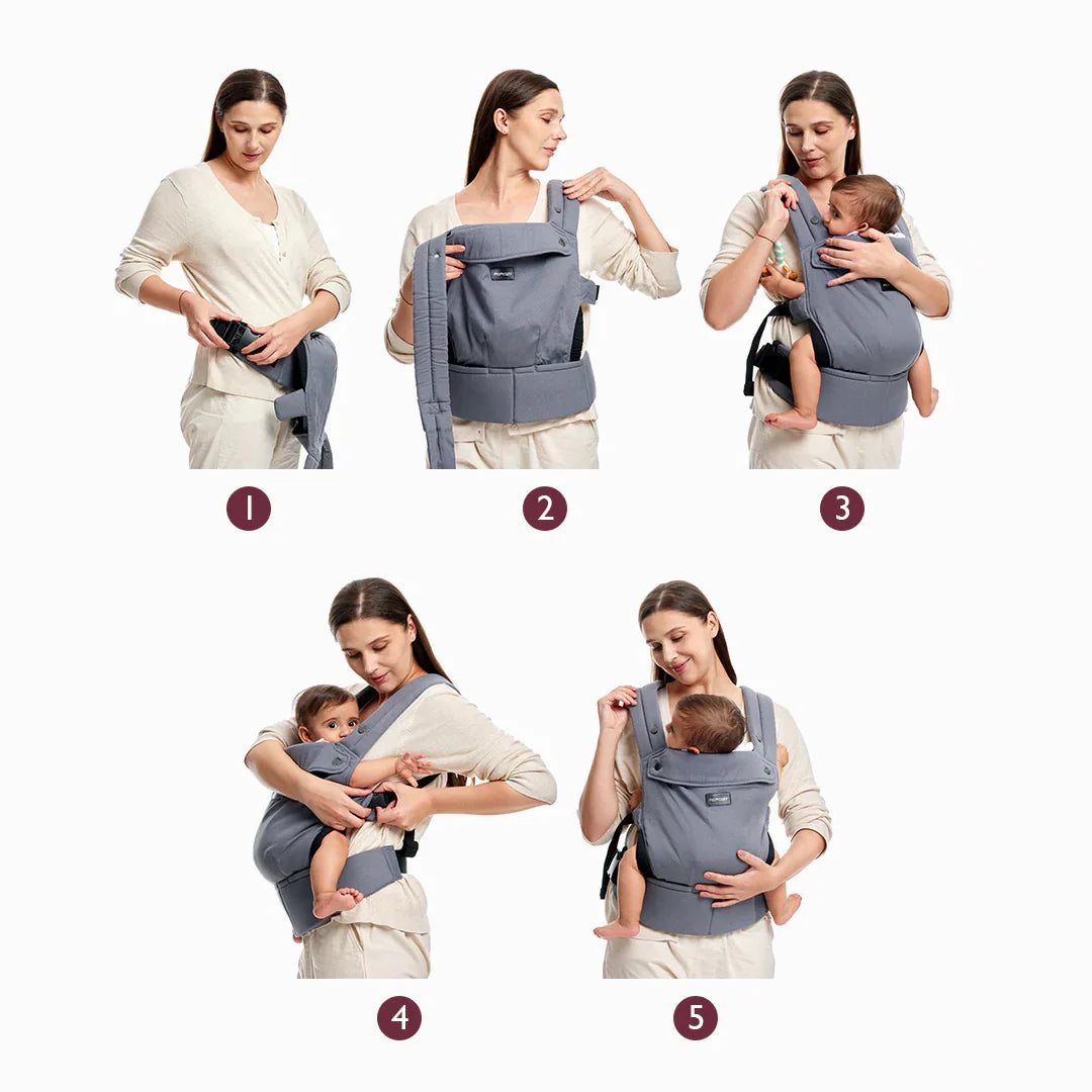 3 in 1 Baby Carrier - Black