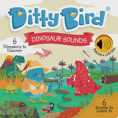 Libro Interactivo Musical - Dinosaur Sounds