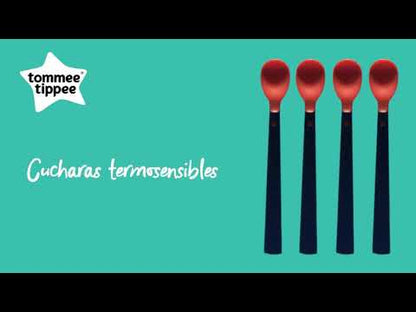 Pack of 4 Heatsense Thermosensitive Spoons