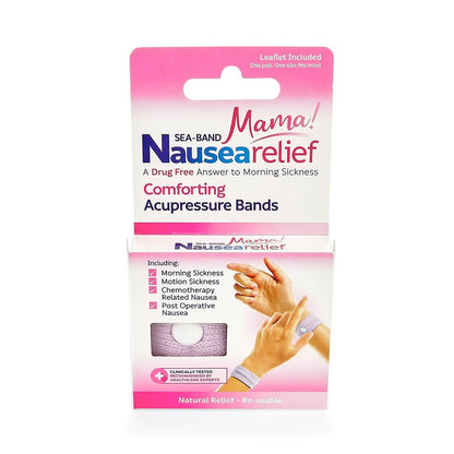 Pulseras Anti - mareos Embarazadas - Sea Band - Mini Nuts - Expertos en sillas de auto y coches de paseo