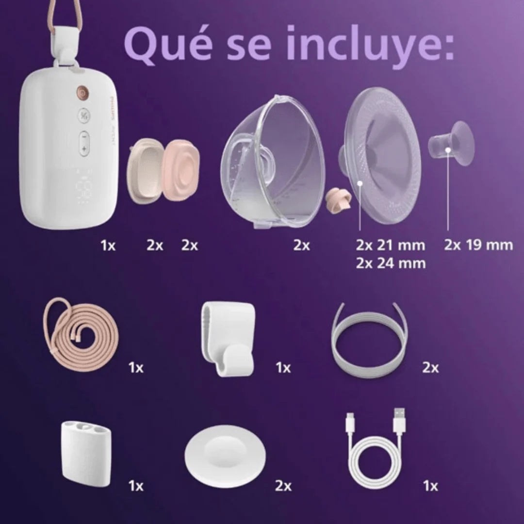 Extractor Eléctrico Doble Manos Libres Vera | Philips Avent