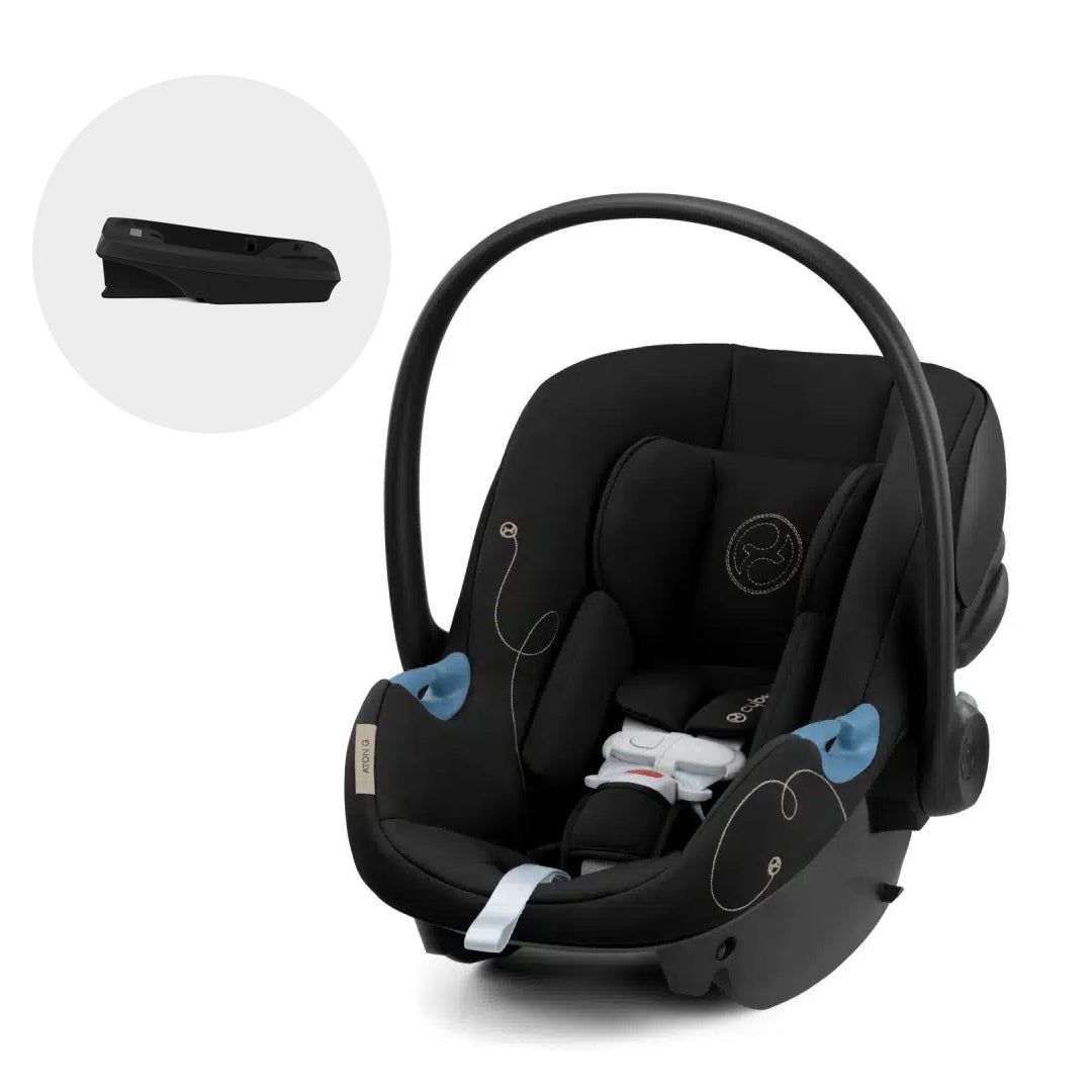 Silla de auto Aton G con base de CYBEX para recién nacido